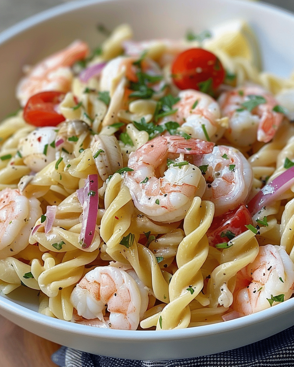 Seafood Pasta with Shrimp & Crab