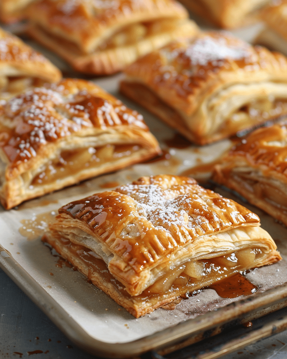 Caramel Apple Puff Pastry
