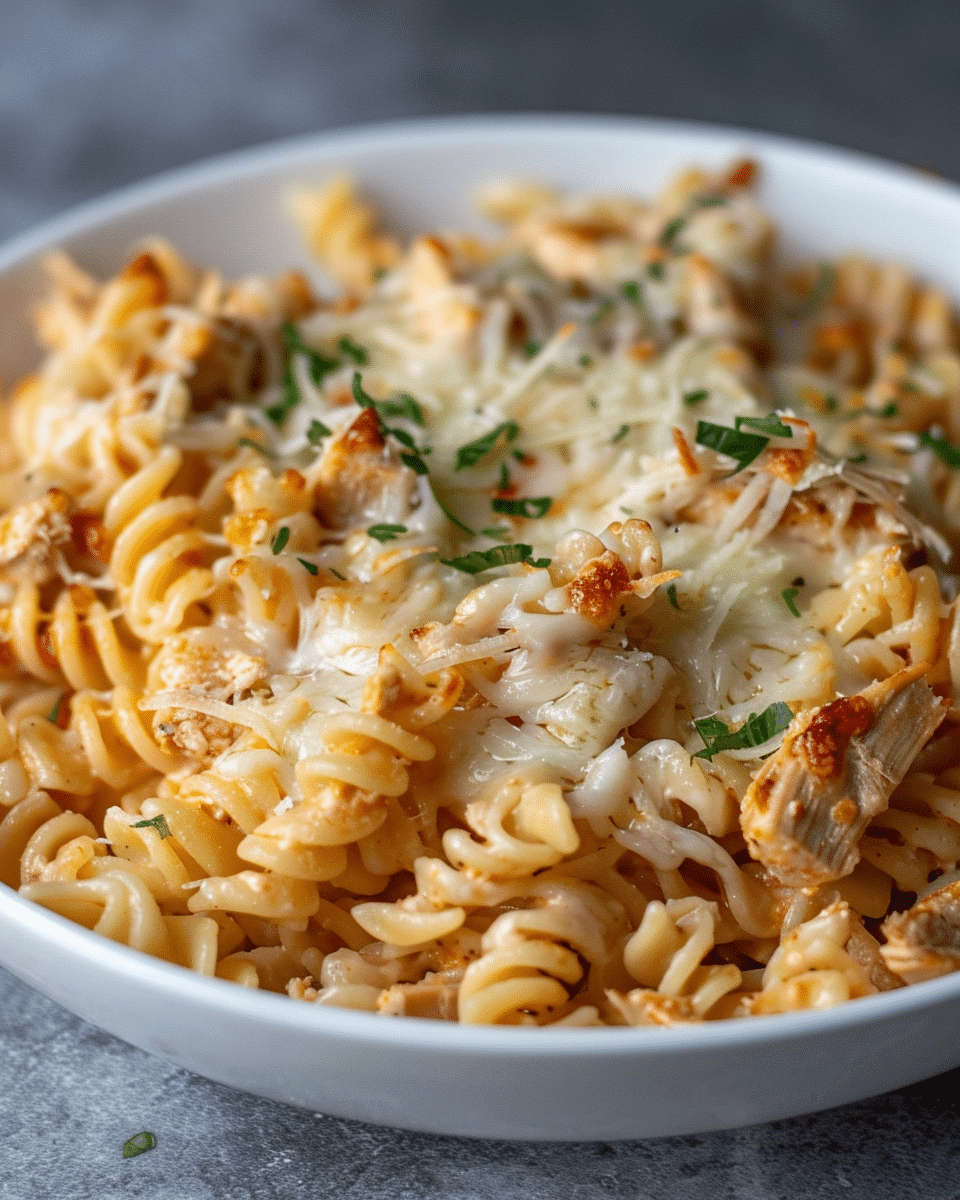 Cheesy Chicken Pasta Recipe