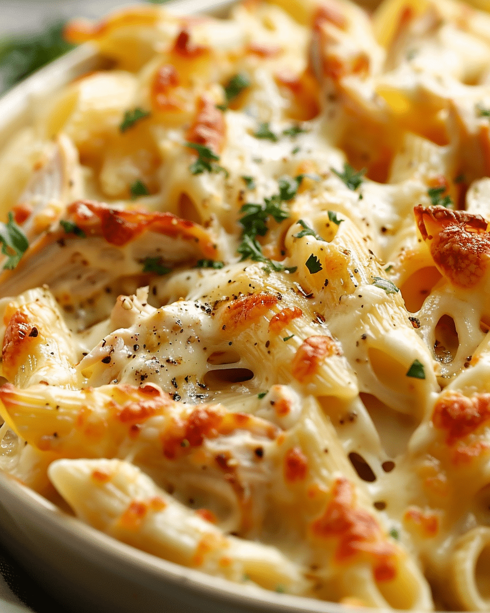 Cheesy Chicken Pasta Recipe