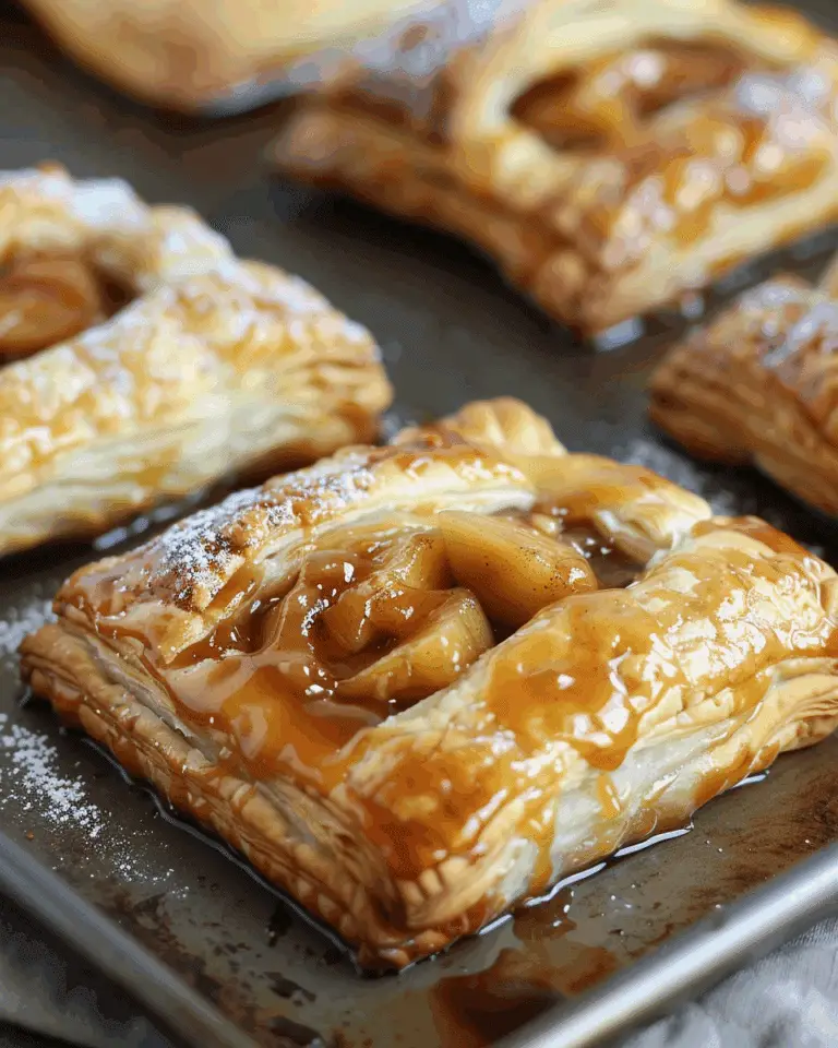Caramel Apple Puff Pastry