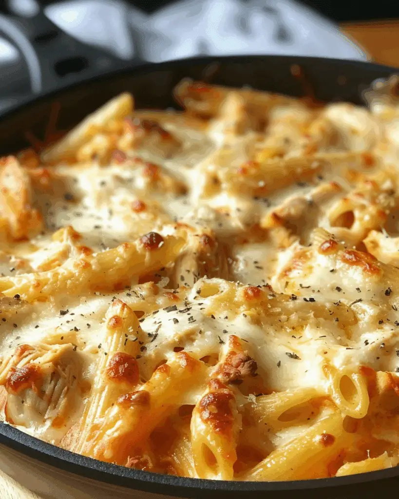 Cheesy Chicken Pasta Recipe
