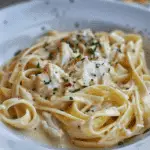 Crab Fettuccine Alfredo