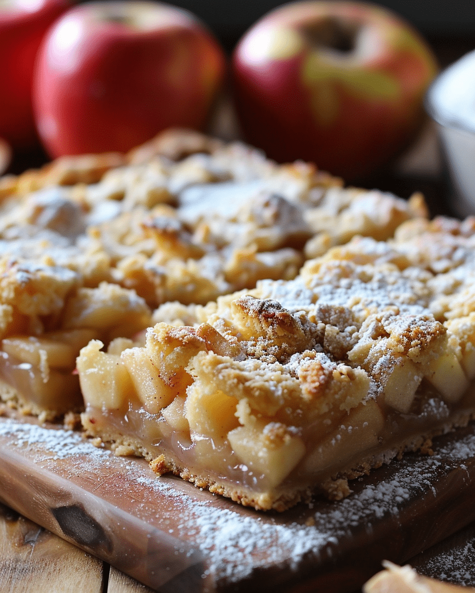 Apple Kuchen Bars