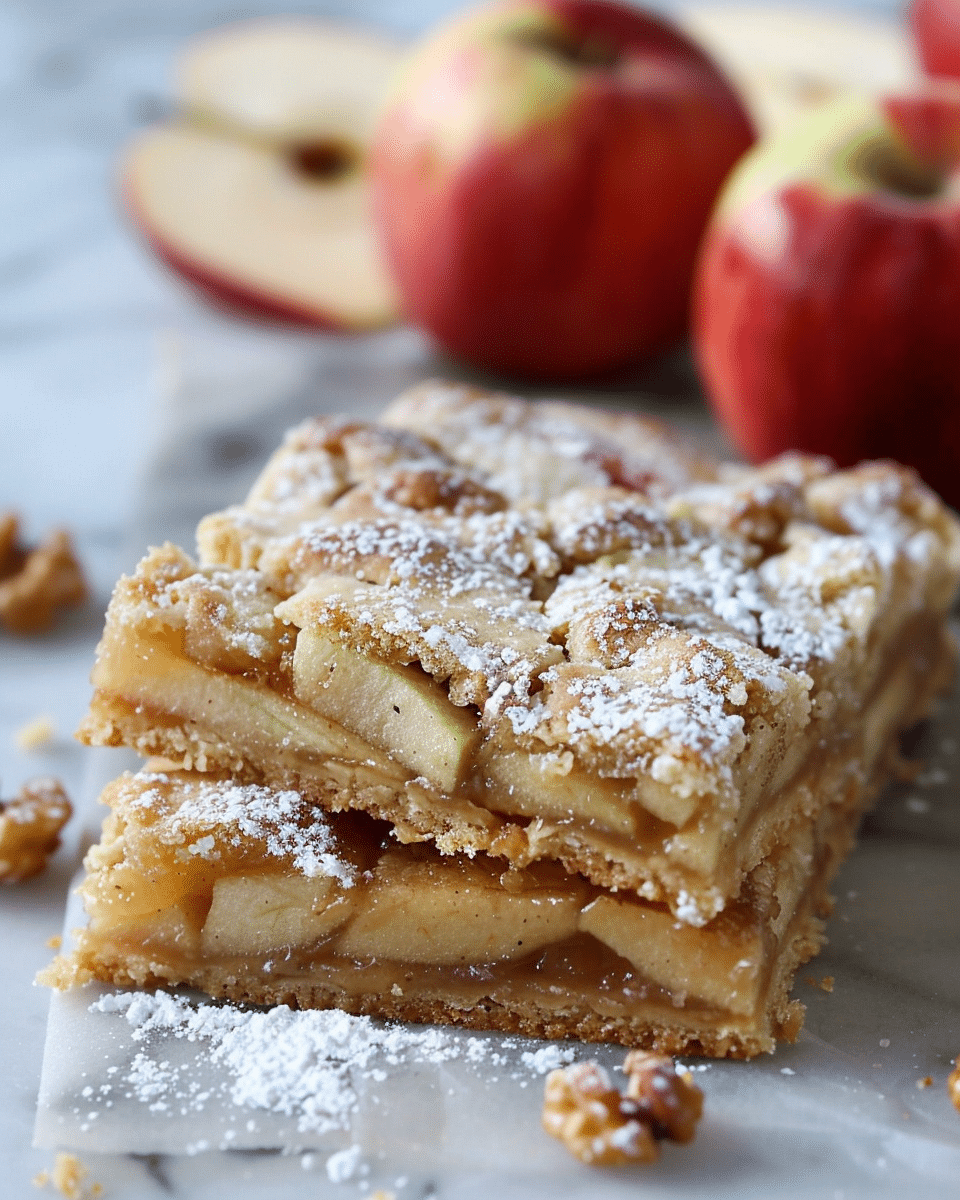 Apple Kuchen Bars
