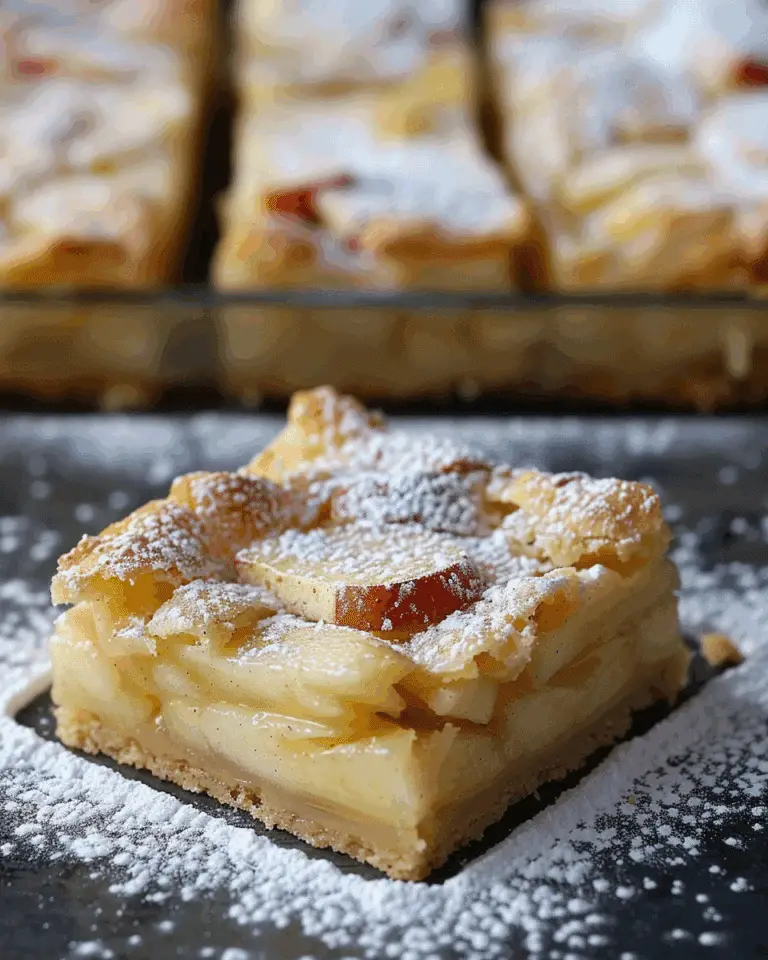 Apple Kuchen Bars