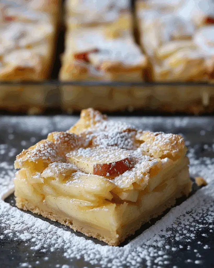 Apple Kuchen Bars