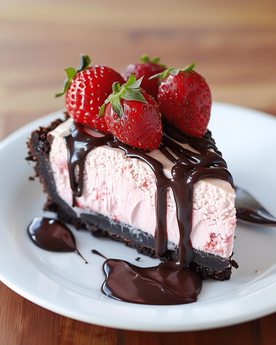 Chocolate Covered Strawberry Cheesecake Recipe