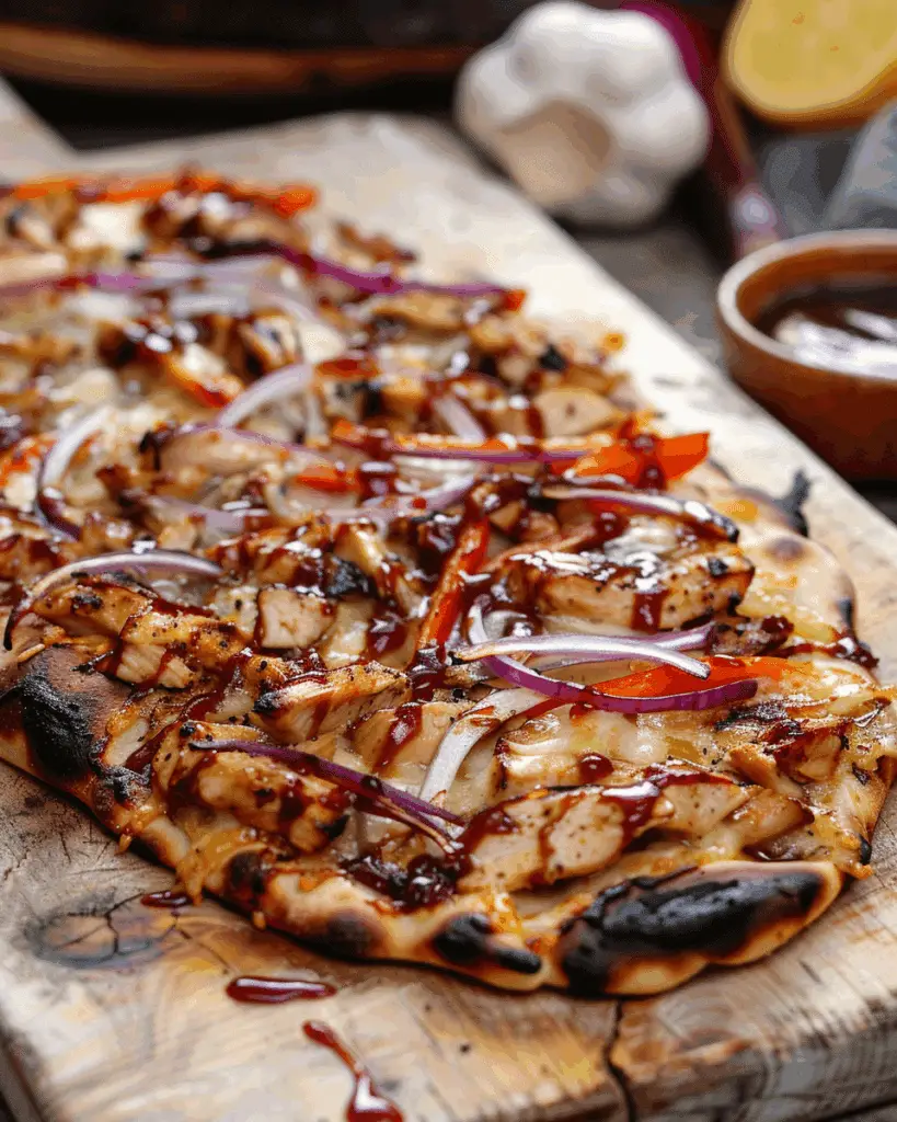 BBQ Chicken Flatbread