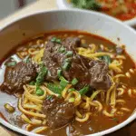Delicious Satay Beef Noodle Soup Recipe
