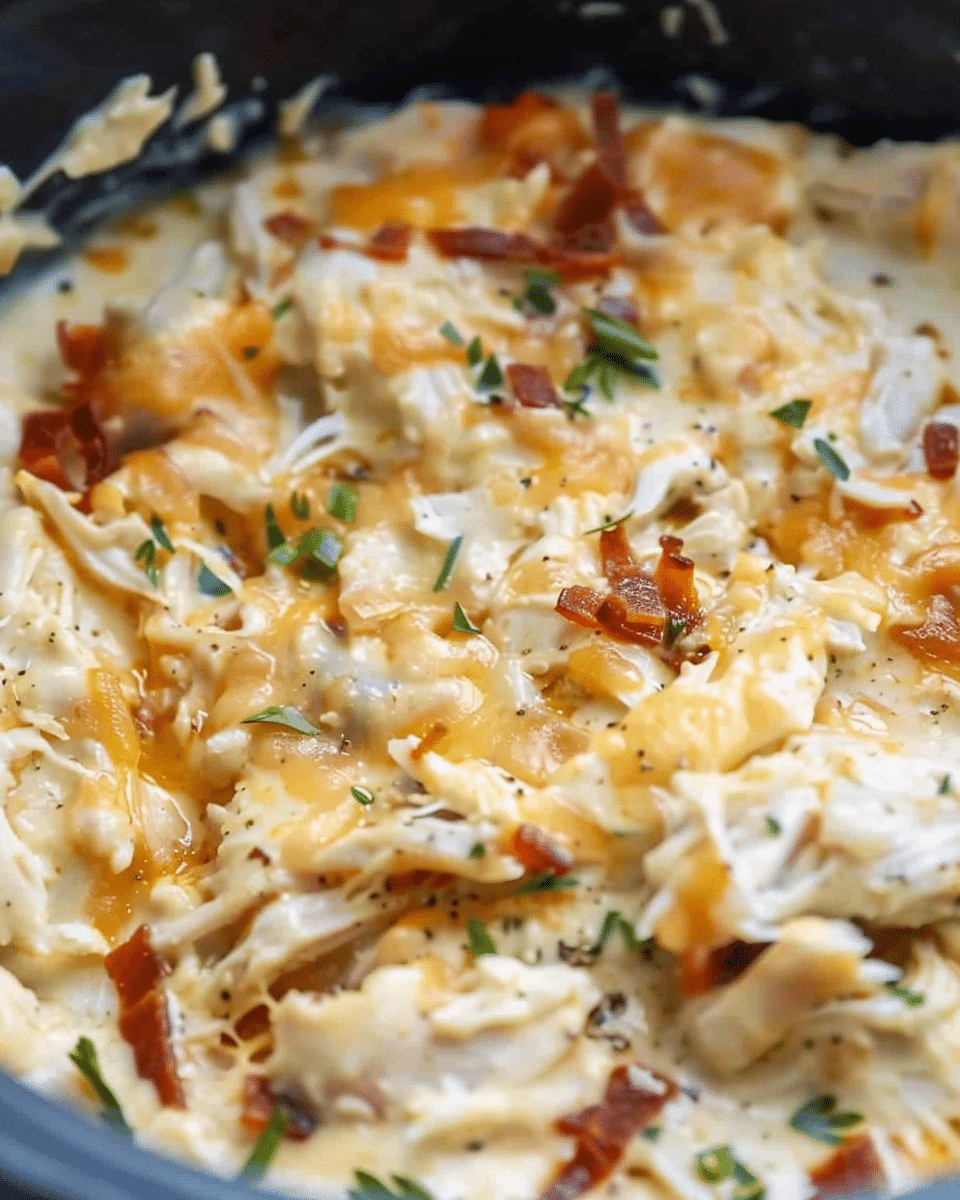 Keto Crack Chicken in the Crock Pot