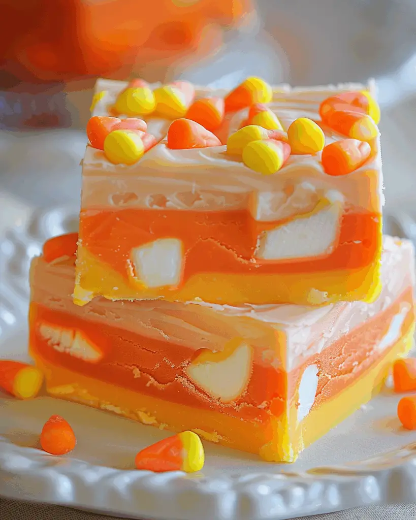 Candy Corn Fudge