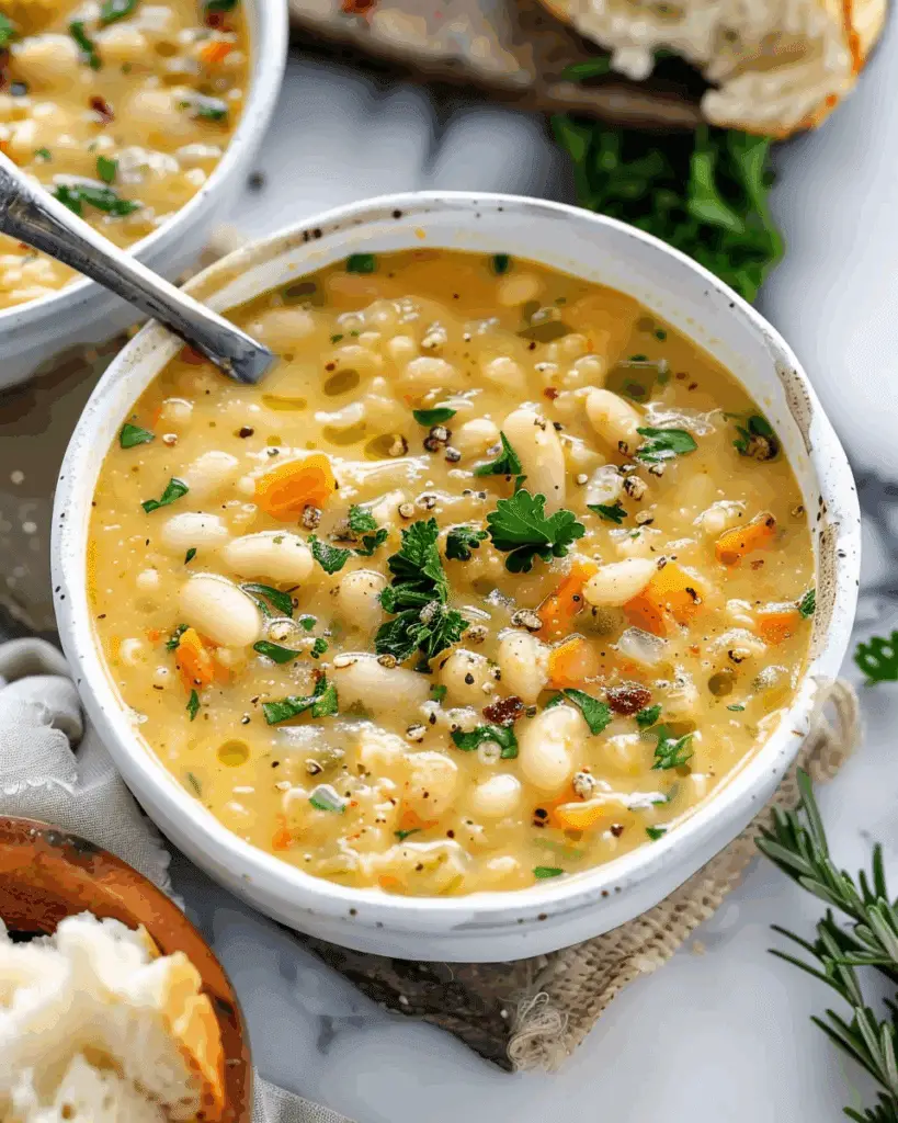 Tuscan White Bean Soup