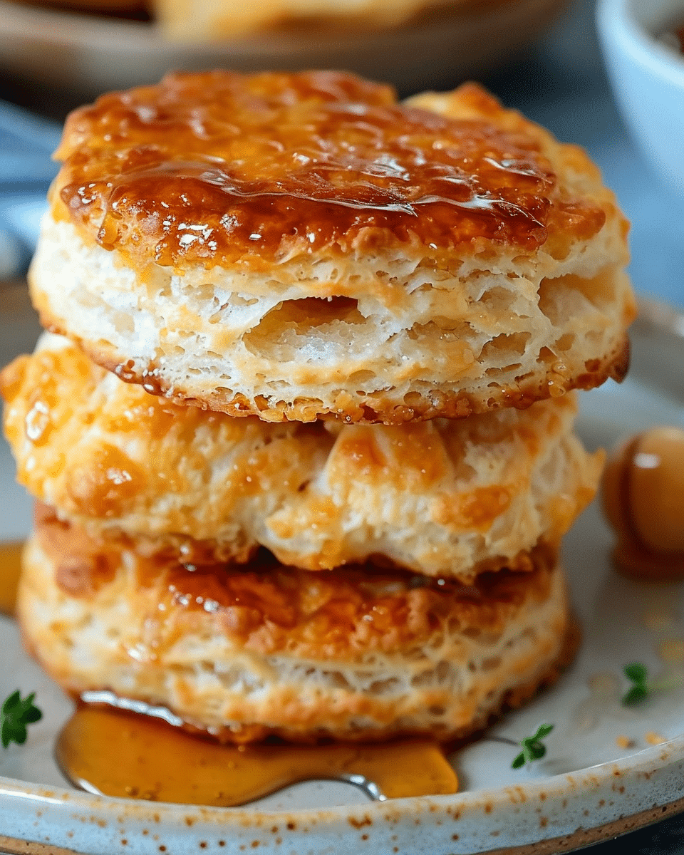 Easy Hot Honey Biscuits