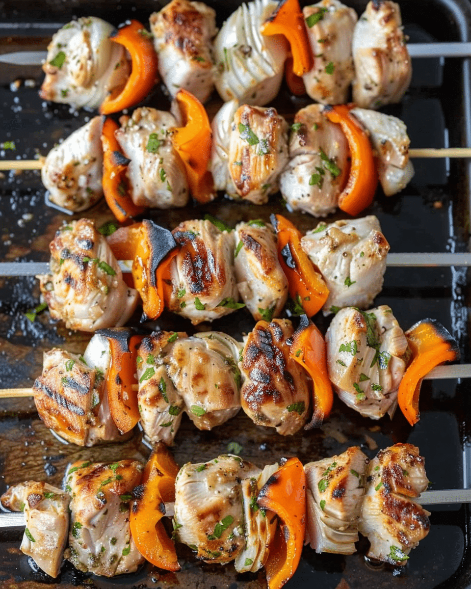 Grilled Chicken Kebabs