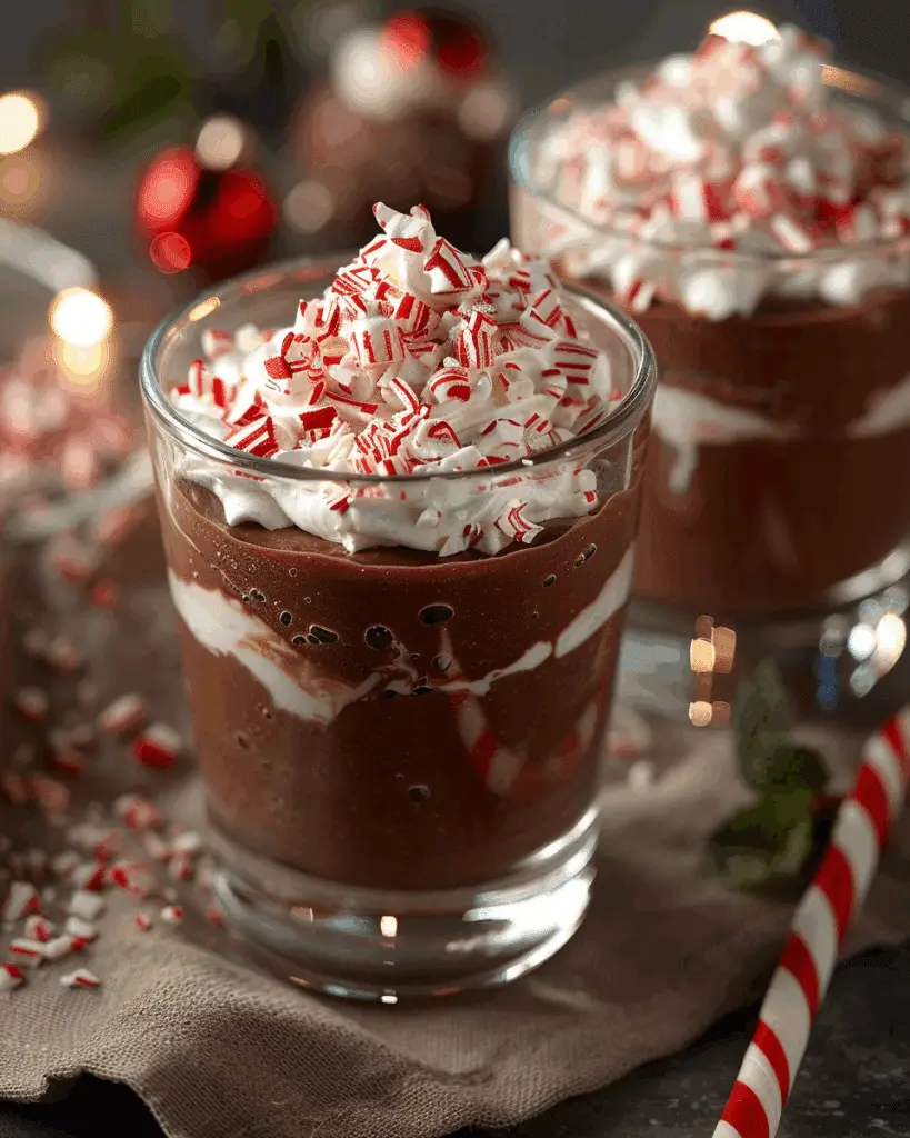 Chocolate Peppermint Mousse