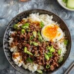 Korean Ground Beef Bowl