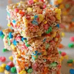 Fruity Pebbles Rice Krispies Treats