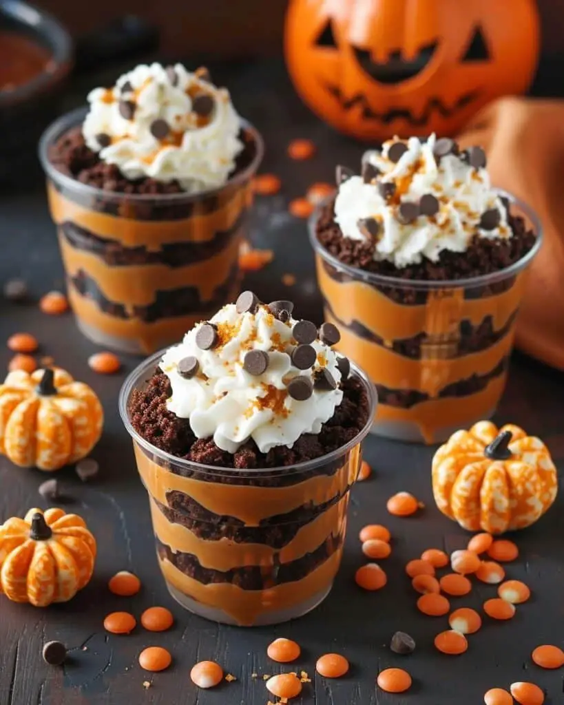 Pumpkin Patch Dirt Cups