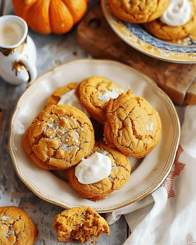 Soft Pumpkin Cookies