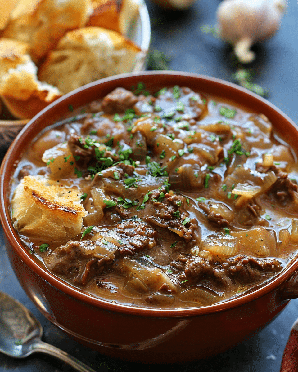 French Onion Beef Stew