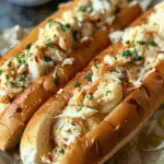 Garlic Butter Crab Rolls