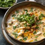 Keto Cream Cheese Chicken Chili