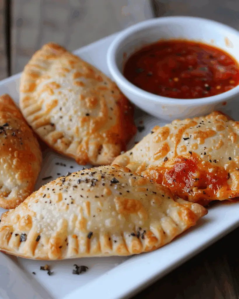 Homemade Easy Cheesy Pizza Pockets