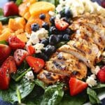 Chicken Spinach Salad