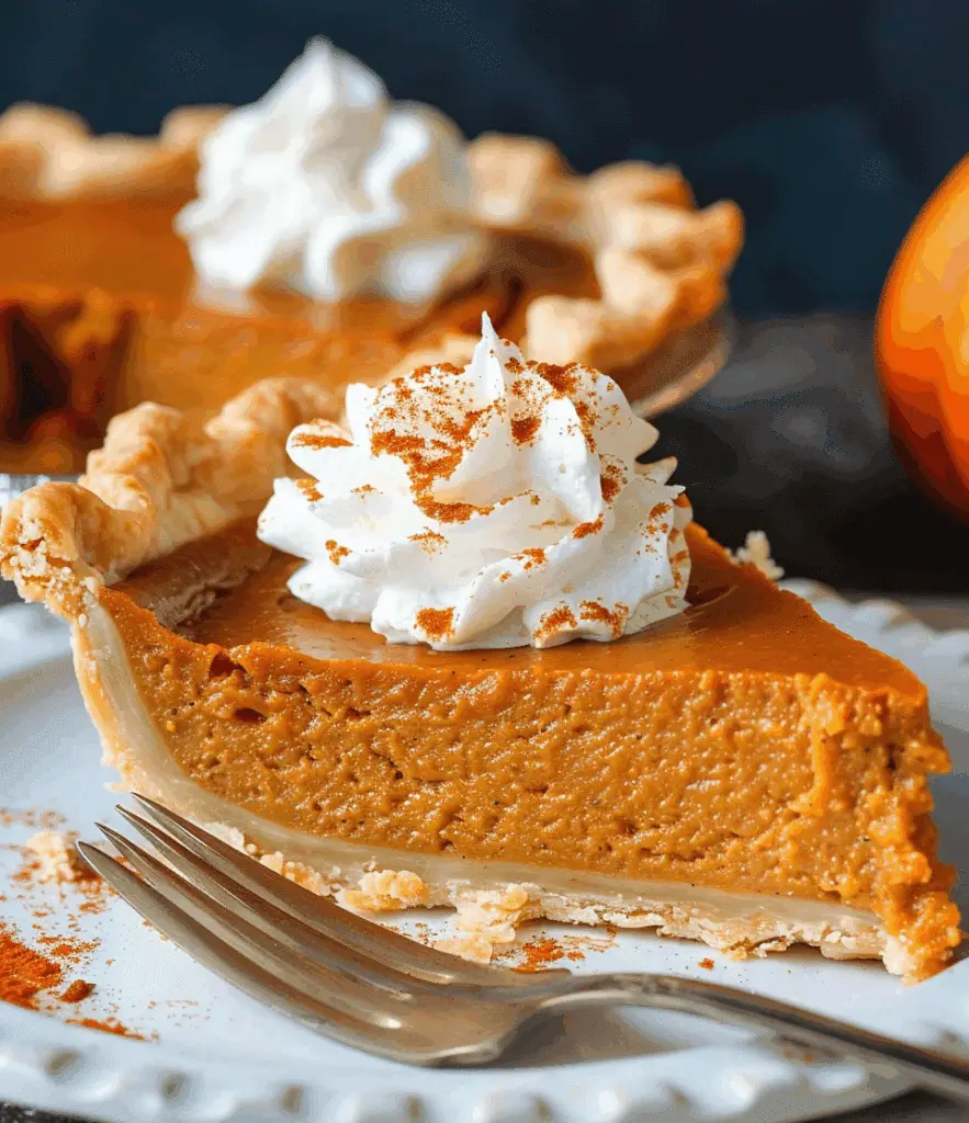 Pumpkin Pie Recipe