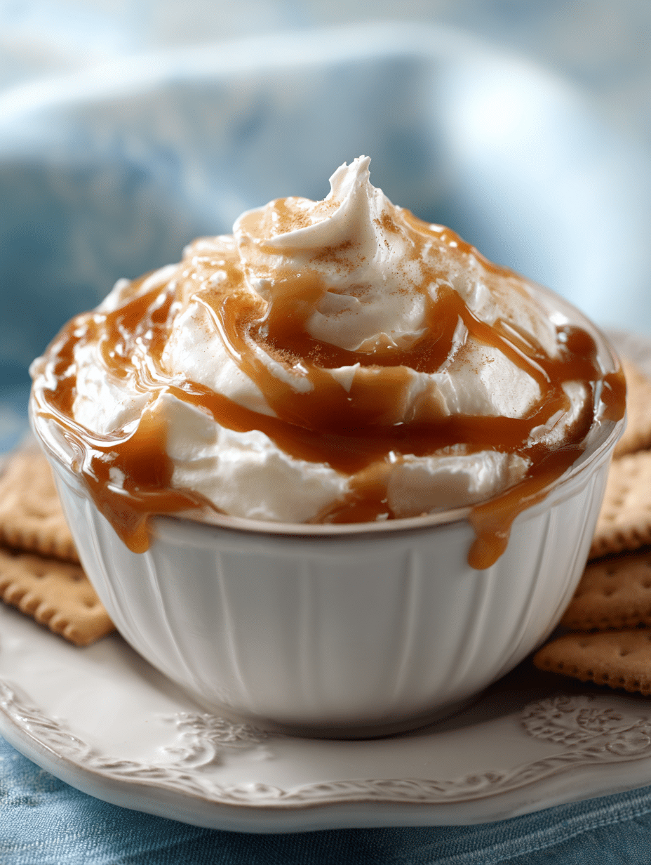 Easy Caramel Apple Cheesecake Dip Recipe