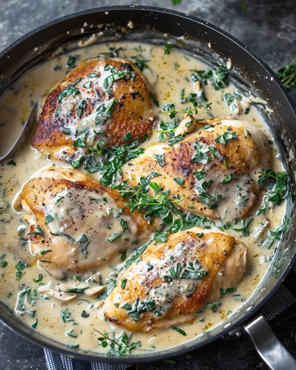 Creamy Pan-Seared Chicken
