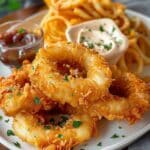 Crispy Cod & Onion Ring