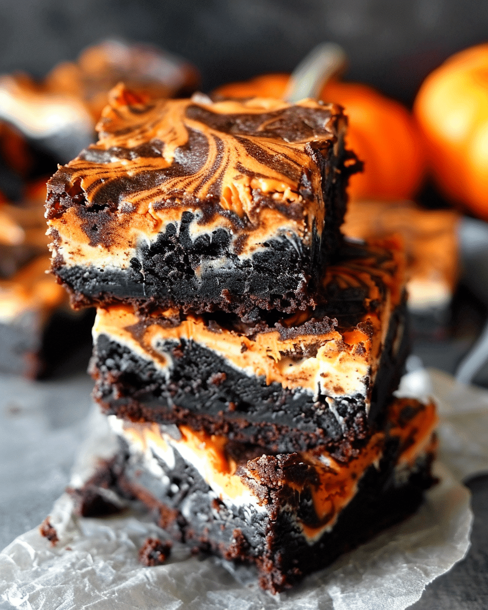 Cream Cheese Swirl Brownies