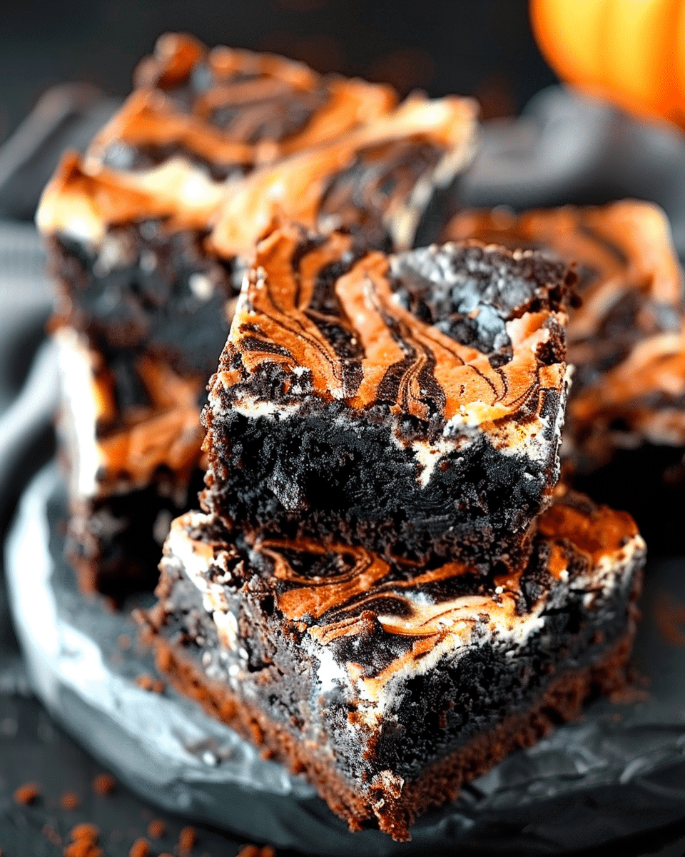 Cream Cheese Swirl Brownies