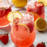 Honey-Sweetened Strawberry Lemonade