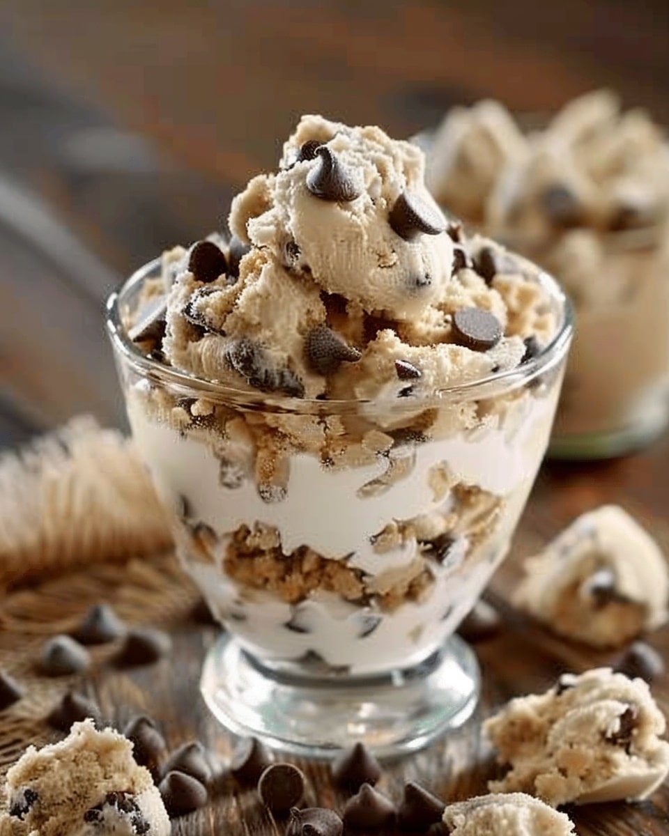 Delicious Cookie Dough Yogurt Delight