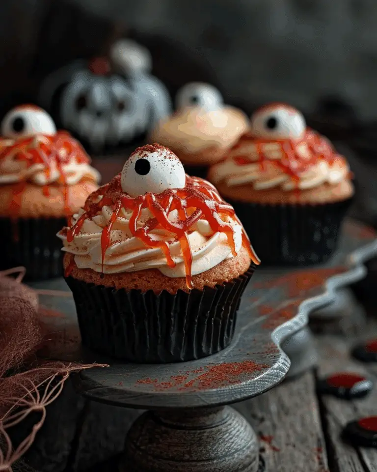 Augapfel Cupcakes