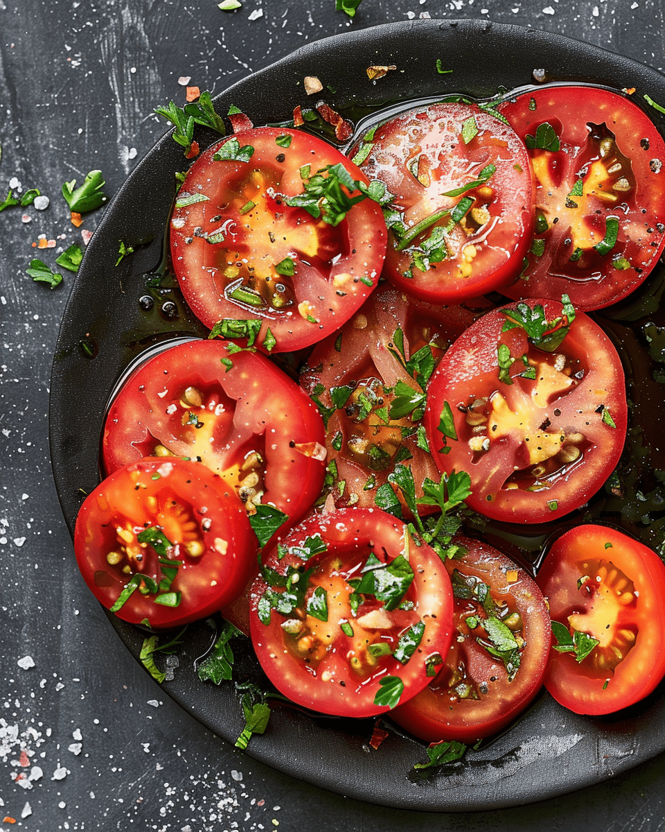 Marinated Tomatoes