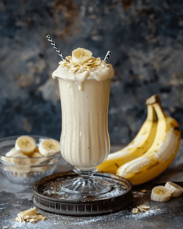 Banana Milkshake Recipe