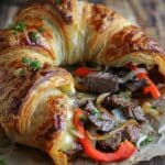 Cheesesteak Croissants