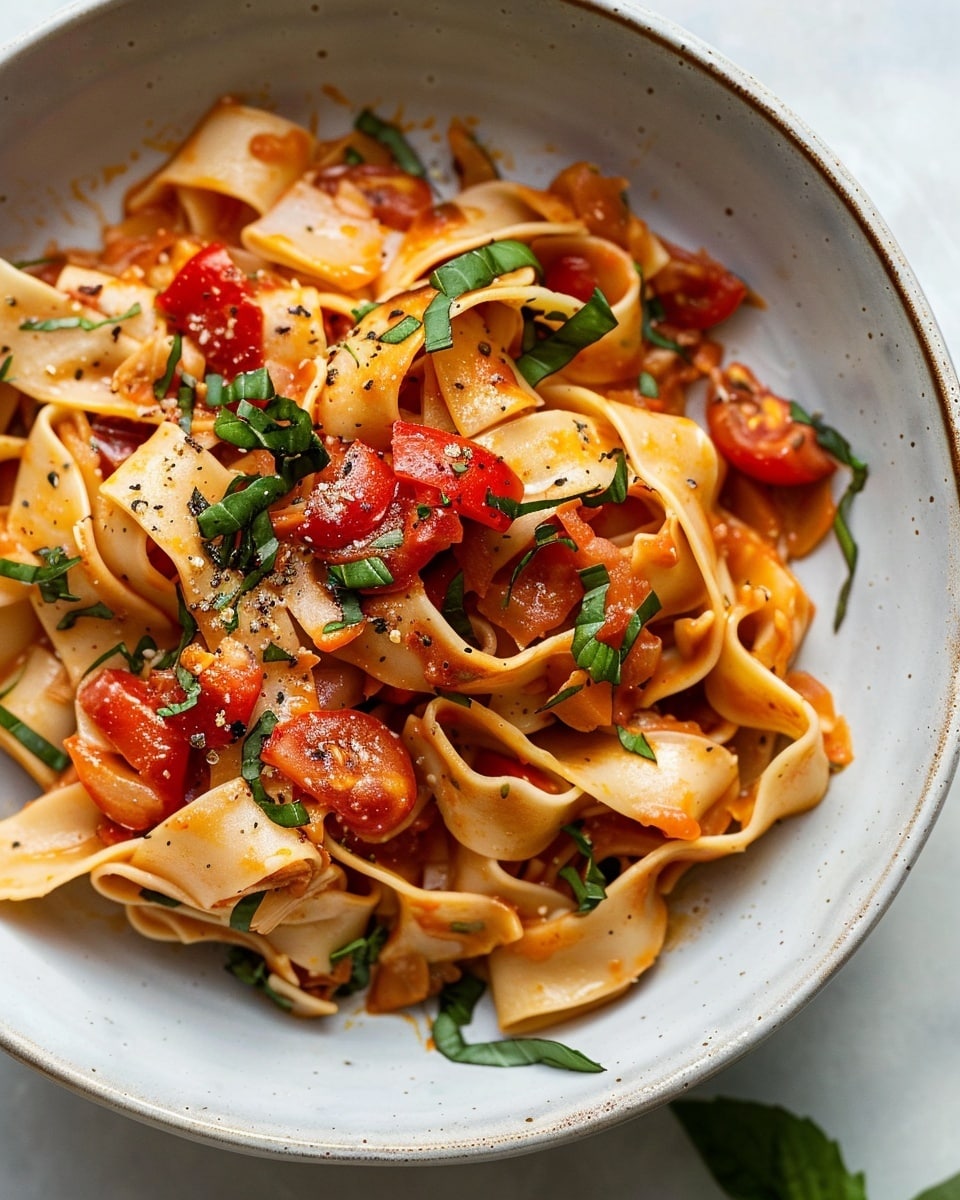 Italian Drunken Noodles