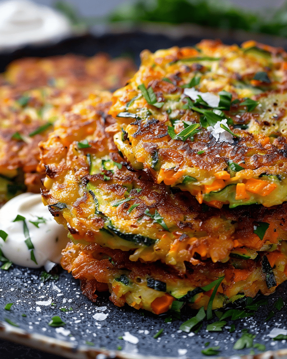 Zucchini & Sweet Potato Fritters