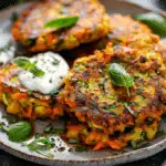 Zucchini & Sweet Potato Fritters