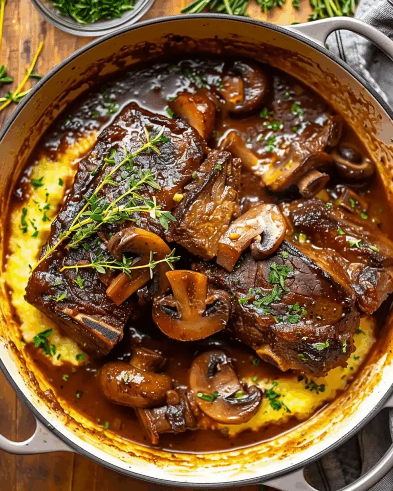 Braised Short Ribs with Red Wine Sauce