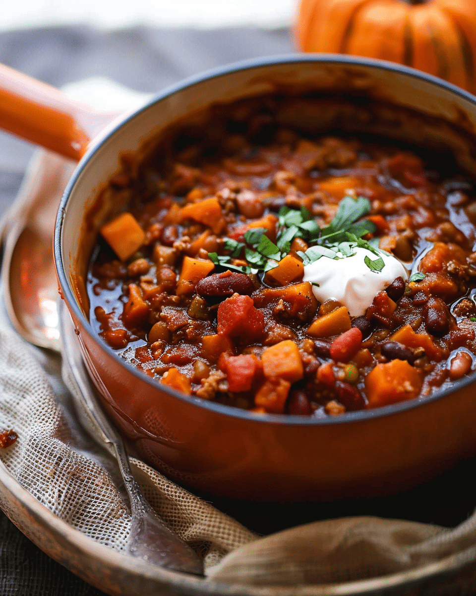 Vegetarian Pumpkin Chili