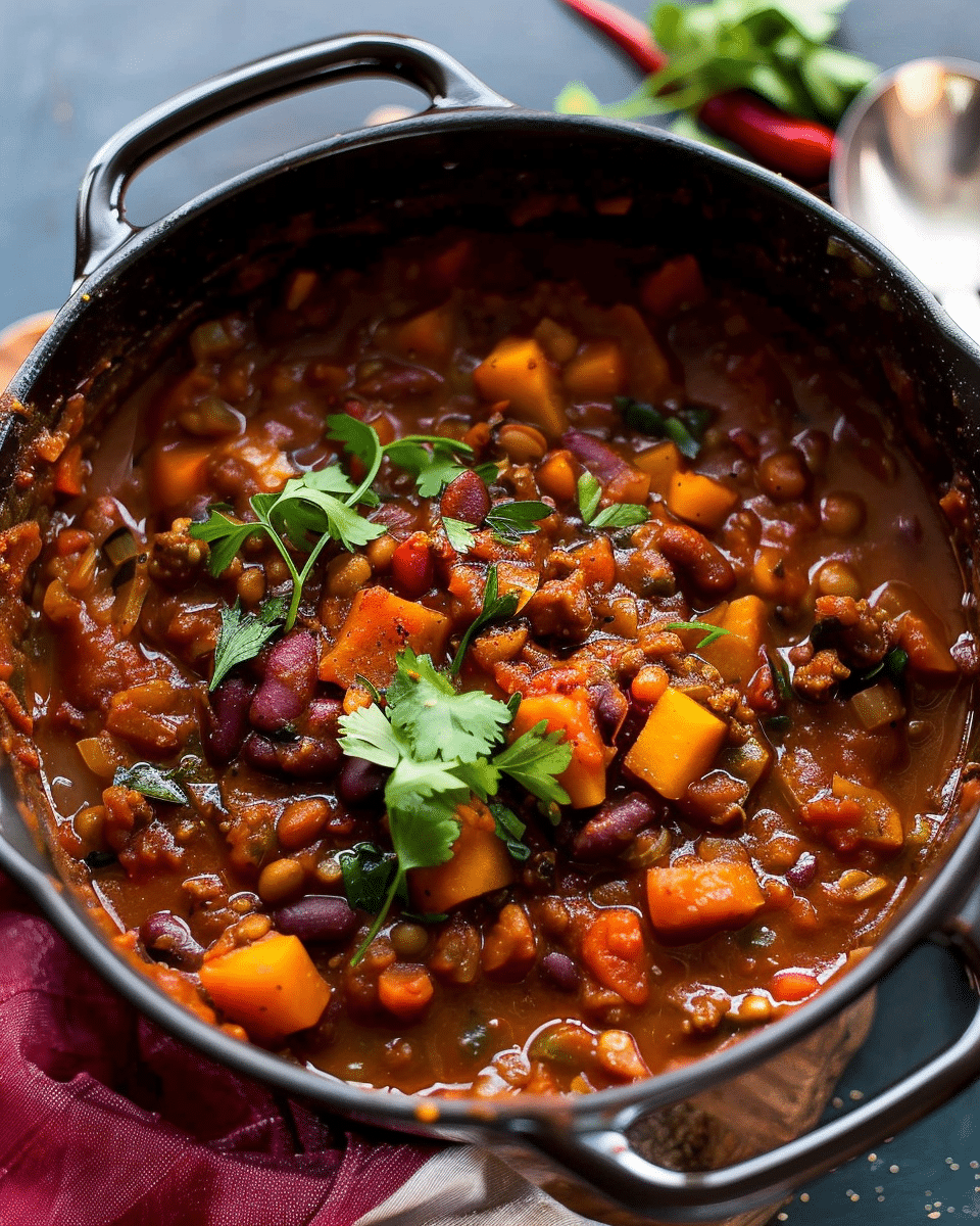 Vegetarian Pumpkin Chili