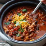 Slow Cooker Chicken Chili Recipe