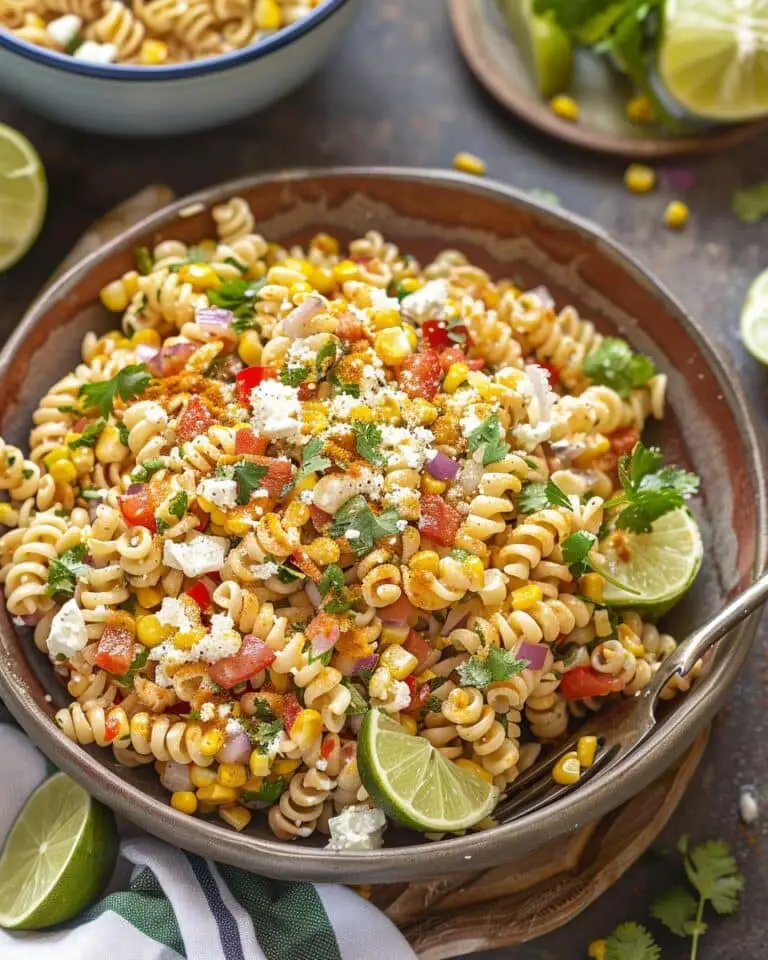 Mexican Street Corn Pasta Salad