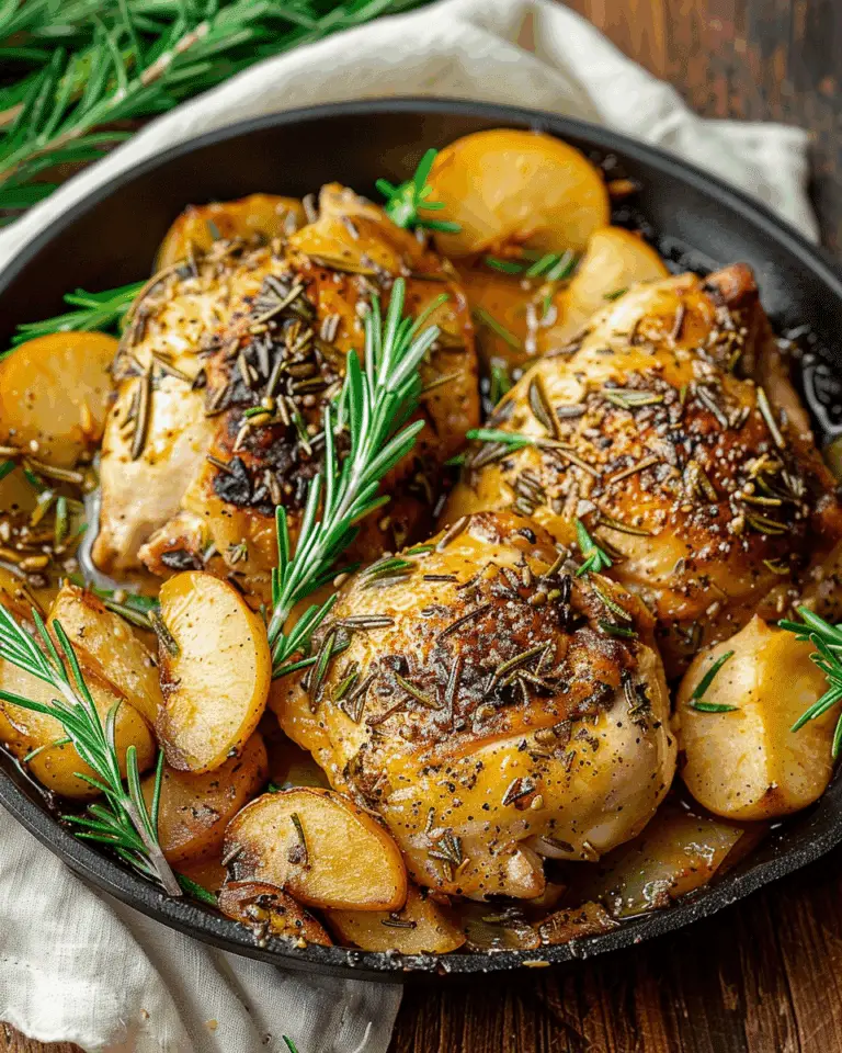Rosemary Apple Cider Chicken